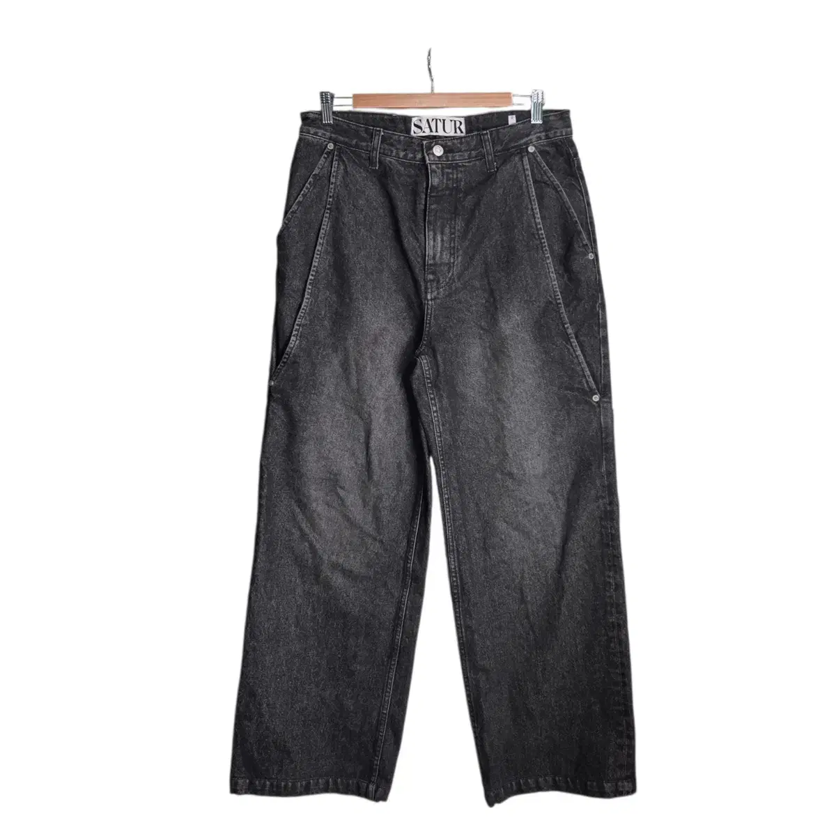 SATUR | 세터 Satur) Brooklyn Newtro Wide Washed Denim Pants